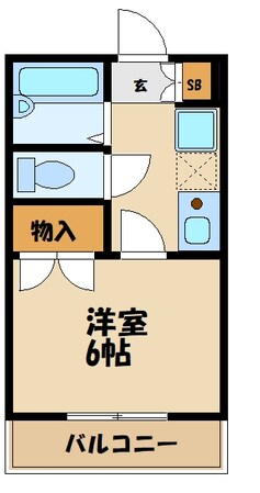 ラーチ鷺沼の物件間取画像